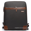 Fashion Travel Sport Hiking Nylon Leather Bag Laptop Backpack (114-08806)